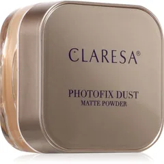 Claresa Photofix Dust Matte Powder loser, mattierender Puder für natürliche Fixation Farbton Universal