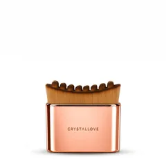 Crystallove Contour Face Brush Massage Hilfsmittel für Gesicht, Hals und Dekolleté