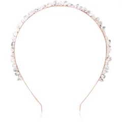 Crystallove Clear Quartz Hairband Haarreif .