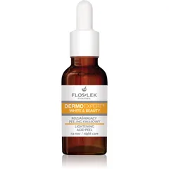 FlosLek Pharma DermoExpert White&Beauty Sanftes Nachtpeelingserum zur Verjüngung der Gesichtshaut