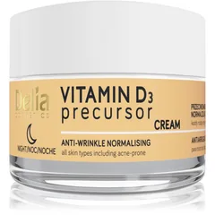 Delia Cosmetics Vitamin D3 Precursor Nachtcreme gegen Falten