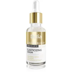 Delia Cosmetics Gold & Collagen Therapy Serum zur Erhöhung der Hautelastizität