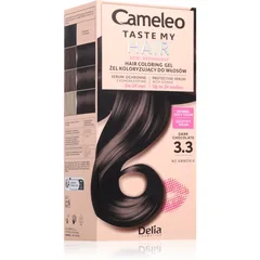 Delia Cosmetics Cameleo Taste My Hair demi-permanente Haarfarbe Farbton 3.3 Dark Chocolate .