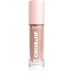 Delia Cosmetics Mix&Match Cheek & Lip Liquid Blush flüssiges Rouge für Lippen und Wangen Farbton 01