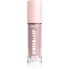 Delia Cosmetics Mix&Match Cheek & Lip Liquid Blush flüssiges Rouge für Lippen und Wangen Farbton 02