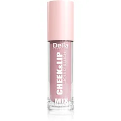 Delia Cosmetics Mix&Match Cheek & Lip Liquid Blush flüssiges Rouge für Lippen und Wangen Farbton 03