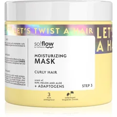 so!flow Curly Hair Nourishing Mask nährende Maske Lockenpflege für lockiges Haar