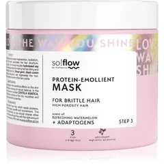 so!flow High Porosity Hair Protein-Emollient Mask stärkende Maske für brüchiges und strapaziertes Haar