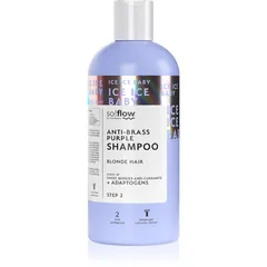 so!flow Cooling Shampoo Blonde Hair violettes Shampoo neutralisiert gelbe Verfärbungen