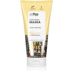 so!flow Curly Hair Nourishing Mask nährende Maske Lockenpflege für lockiges Haar