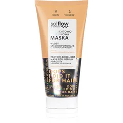 so!flow Medium Porosity Hair Protein-Emollient Mask Maske für die Haare gegen strapaziertes Haar