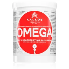 Kallos KJMN Professional Omega nährende Haarmaske mit Omega 6 Fettsäuren und Macadamiaöl