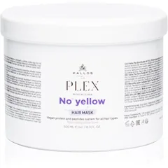 Kallos Plex No Yellow Maske für die Haare neutralisiert gelbe Verfärbungen