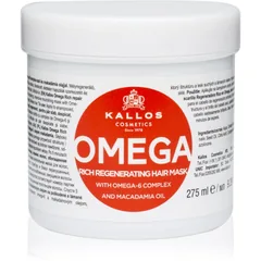 Kallos KJMN Professional Omega nährende Haarmaske mit Omega 6 Fettsäuren und Macadamiaöl