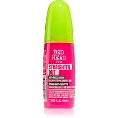 TIGI Straighten Out Anti-Frizz Serum glättendes Serum für glänzendes und geschmeidiges Haar