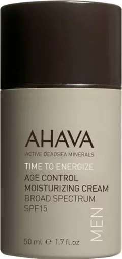 Ahava Time to Energize Men Age Control Moisturizing Cream SPF 15