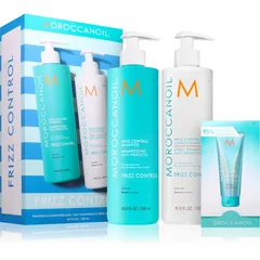 Moroccanoil Frizz Control Shampoo & Conditioner Duo Set gegen strapaziertes Haar