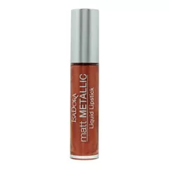 Isadora Matt Metallic 82 Copper Chrome Liquid Lipstick