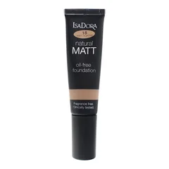 Isadora Natural Matt Oil-Free 18 Matt Almond Foundation