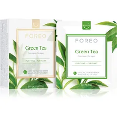 FOREO UFO™ Green Tea erfrischende und beruhigende Maske 6 x