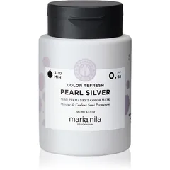 Maria Nila Colour Refresh Mask Sanfte nährende Maske ohne permanente Farbpigmente Farbton Pearl Silver 0.92