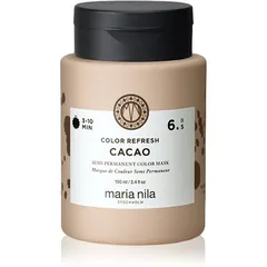 Maria Nila Colour Refresh Mask Sanfte nährende Maske ohne permanente Farbpigmente Farbton Cacao 6.5