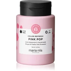 Maria Nila Colour Refresh Mask Sanfte nährende Maske ohne permanente Farbpigmente Farbton Pink Pop 0.69