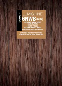 Joico Lumishine Demi Permanent - 6NWB 6.07 Natural Warm Beige Dark
