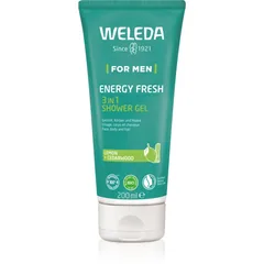 Weleda Energy Fresh 3in1 Reinigungsgel 3 in 1 für Haar und Körper für Herren