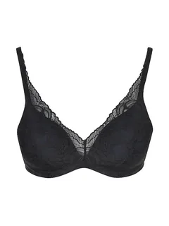 Triumph BH mit Bügel BODY MAKE-UP ILLUSION LACE black schwarz | 75D