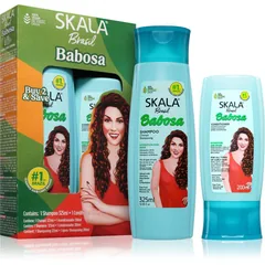 Skala Babosa Set zum nähren und Feuchtigkeit spenden für trockenes Haar