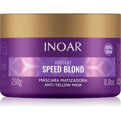 INOAR Absolut Speed Blond nährende Tönungs-Maske für blonde Haare