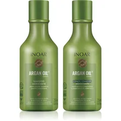 INOAR Argan Oil System Set spendet Feuchtigkeit und Glanz 2x
