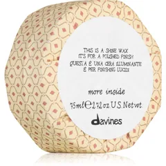 Davines More Inside Shine Wax Haarwachs für glänzendes und geschmeidiges Haar