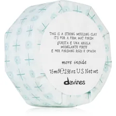 Davines More Inside Strong Moulding Clay Hairstyling-Lehm