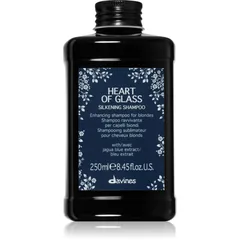 Davines Heart of Glass Silkening Shampoo sanftes Reinigungsshampoo für blonde Haare