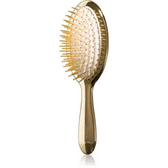 Janeke Gold Line Air-Cushioned Brush with Gold Pins Flache Bürste 22 x 7 cm