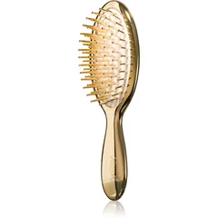 Janeke Gold Line Air-Cushioned Brush with Gold Pins Flache Bürste 17,3 x 5 cm