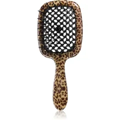 Janeke Superbrush Spotted große flache Bürste für das Haar 20,3 x 8,5 x 3,1 cm