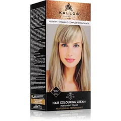Kallos Glow Lasting Cream Colour Permanent-Haarfarbe Farbton Beige Blond