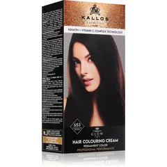 Kallos Glow Lasting Cream Colour Permanent-Haarfarbe Farbton Chocolate Brown