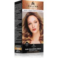 Kallos Glow Lasting Cream Colour Permanent-Haarfarbe Farbton Golden Blond
