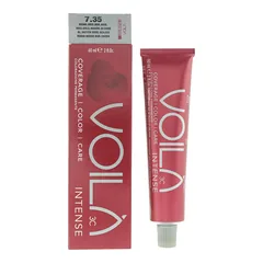 Intercosmo Voilà 3C Intense 7.35 Medium Golden Mahogany Blonde Hair Colour