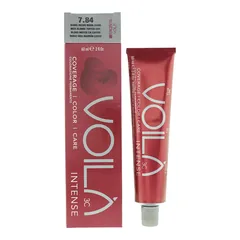 Intercosmo Voilà 3C Intense 7.84 Medium Blonde Toffee Copper Hair Colour