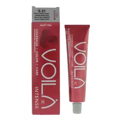 Intercosmo Voilà Intense 5.21 Light Brown Iridesc Pearl Hair Colour