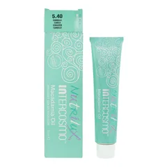 Intercosmo Nutrilux Macadamia Oil 5.40 Cinnamon Hair Colour