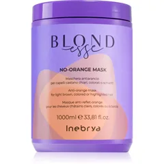 Inebrya BLONDesse No-Orange Mask Maske für die Haare neutralisiert die Messinguntertöne