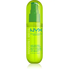 NYX Professional Makeup Fat Oil Body Fragrance Mist für haare und körper mit Duft Coconut Cutie 80 · 160 ml