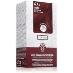 Kemon Group Lucens Umbria Haarfarbe Farbton 6.51 Mogano Freddo