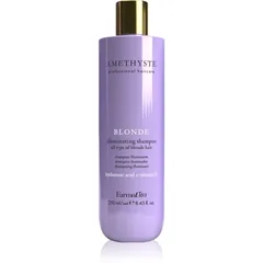 FarmaVita Amethyste Blonde violettes Shampoo neutralisiert gelbe Verfärbungen